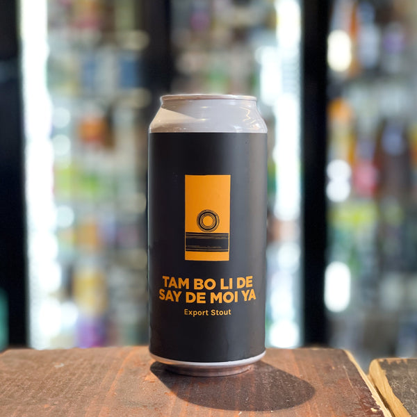 Pomona Island - Tam Bo Li De Say De Moi Ya, Export Stout, 7.4% ABV, 440ml.  Well, my friends, the time has come. To drink Export Stouts and have some fun.