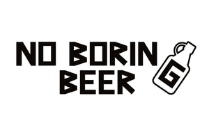 No Boring Beer Logo