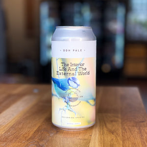 Cloudwater - The Interior Life And The External World, DDH Pale with Kveik Yeast,   5% ABV, 440ml.